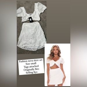 2 piece skirt set